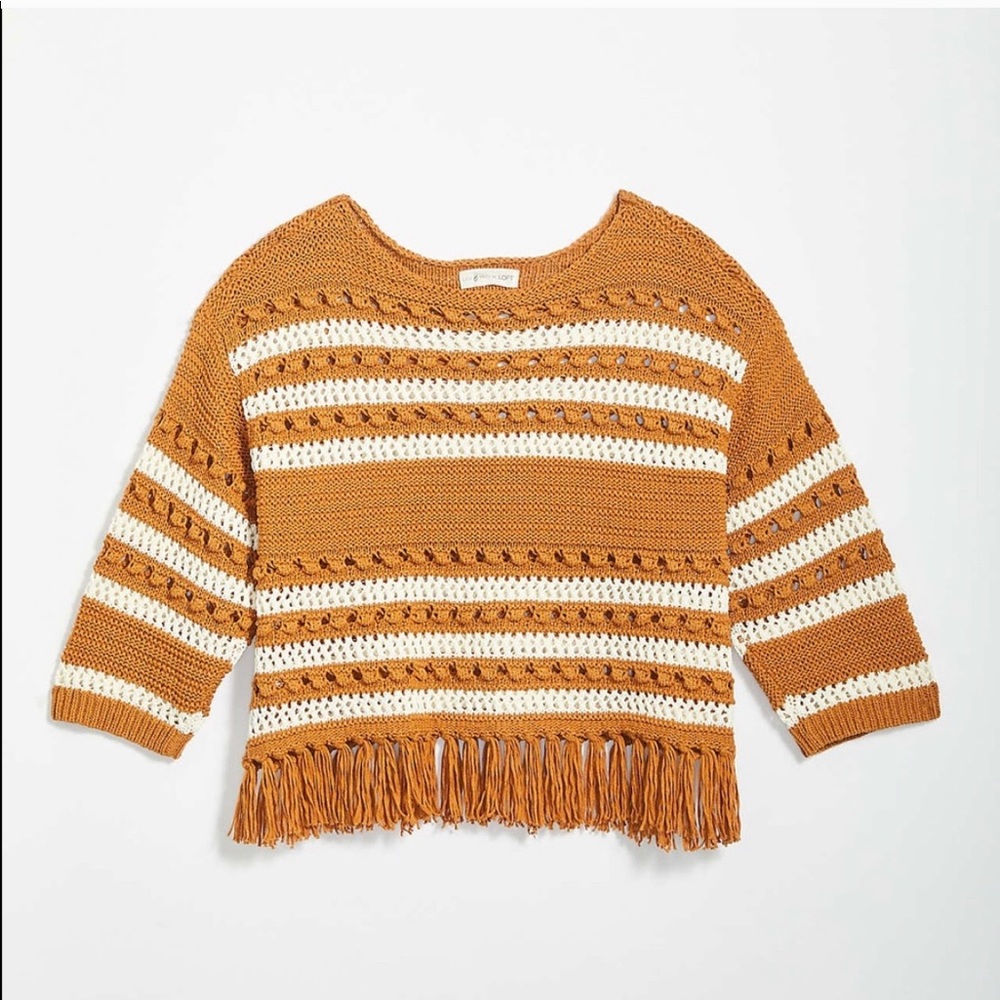 Lou & Grey fringe stitch sweater